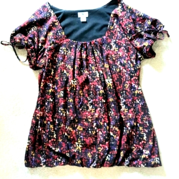 NEW WOMEN'S SHORT SLEEVE TOP SIZE SMALL WORTHINGTON - Picture 1 of 3